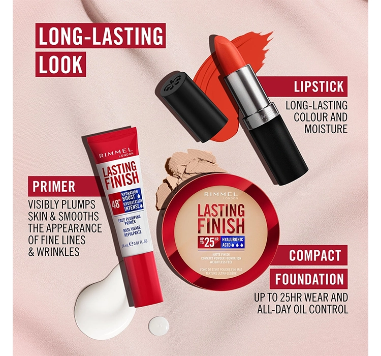 Rimmel Lasting Finish Primer Feuchtigkeitsspendende Make-up-Basis 24ml