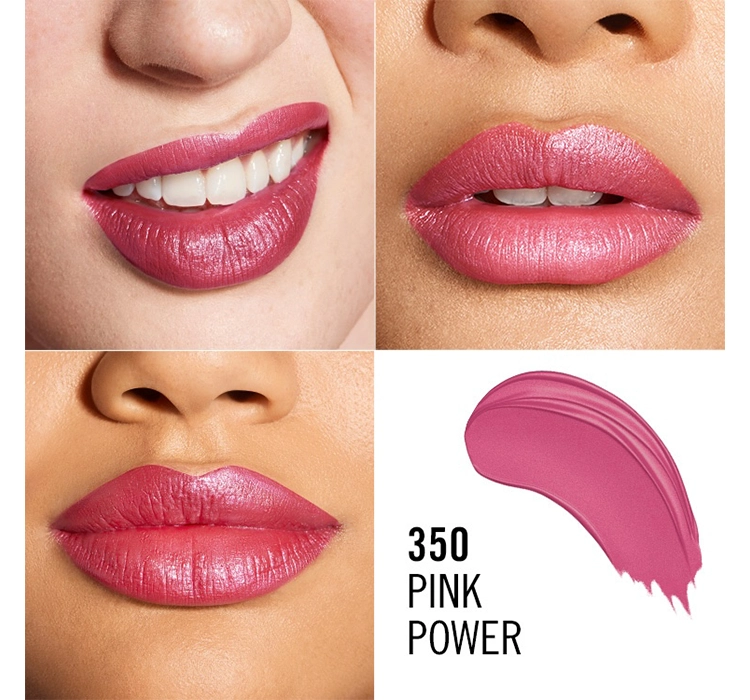 Rimmel Lasting Finish Satin-Lippenstift 350 Pink Power 4g