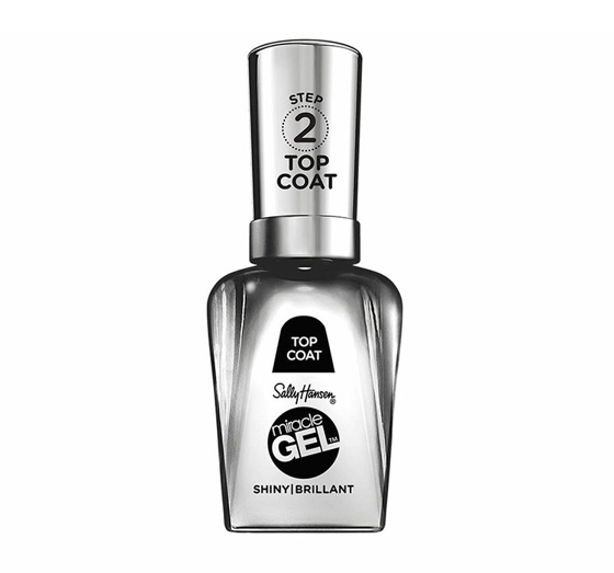 SALLY HANSEN MIRACLE GEL TOP COAT GEL NAGELLACK 101 SHINY 14,7ML