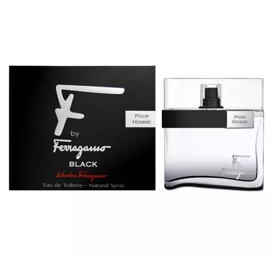 SALVATORE FERRAGAMO F BY FERRAGAMO BLACK POUR HOMME EDT SPRAY 100 ML