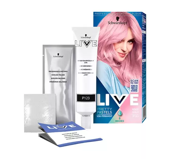 SCHWARZKOPF LIVE ULTRA HAARFÄRBEMITTEL P123 ROSE GOLD