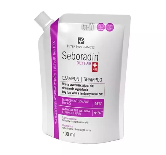 SEBORADIN OILY HAIR HAARSHAMPOO REFILL 400ML