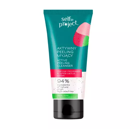 SELFIE PROJECT AKTIVES WASCHPEELING FÜR JUNGE HAUT MIT UNREINHEITEN 150ML