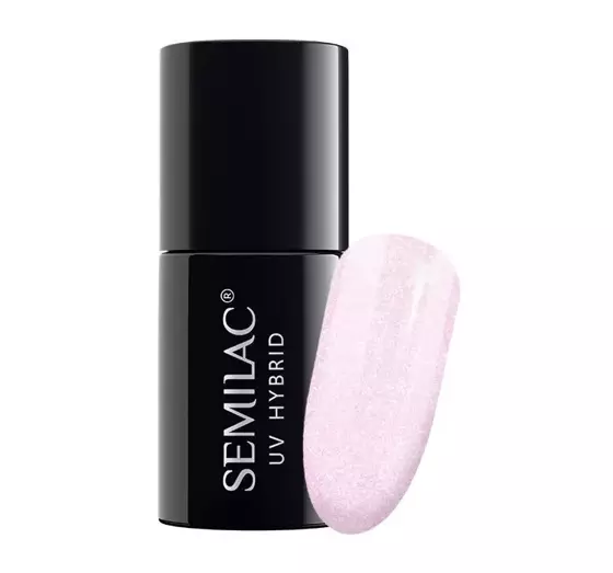 SEMILAC HYBRIDLACK LOVE IS IN THE NAILS 390 SPARK OF BARE LOVE 7ML