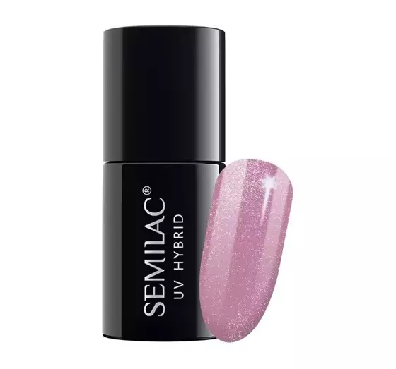 SEMILAC SHIMMER DUST HYBRIDLACK UV 319 SHIMMER DUST PINK 7ML