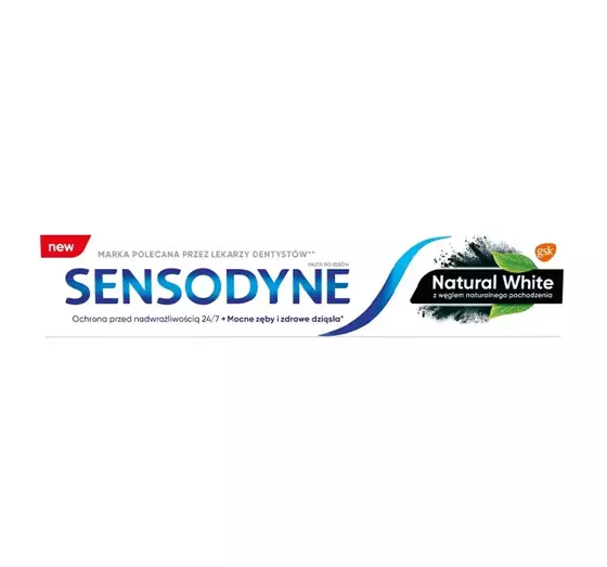 SENSODYNE NATURAL WHITE ZAHNPASTA 75ML