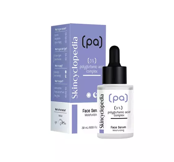 SKINCYCLOPEDIA GESICHTSSERUM MIT 3% POLYGLUTAMINSÄUREKOMPLEX 30ML