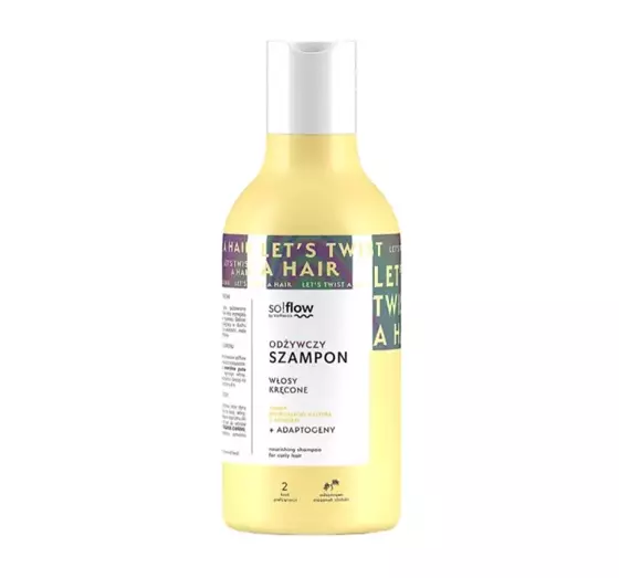 SO!FLOW ERNÄHRUNGSSHAMPOO FÜR LOCKIGES HAAR 400ML