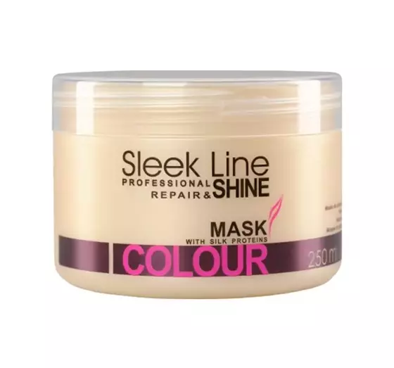 STAPIZ SLEEK LINE COLOUR MASKE FÜR GEFÄRBTES HAR MIT SEIDE 250ML