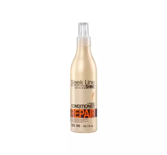 STAPIZ SLEEK LINE REPAIR ZWEIPHASIGER CONDITIONER MIT SEIDE 300ML