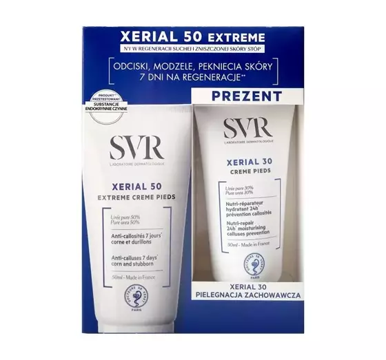 SVR XERIAL FUSSCREME 50ML + CREME GEGEN VERHORNUNG 50ML SET