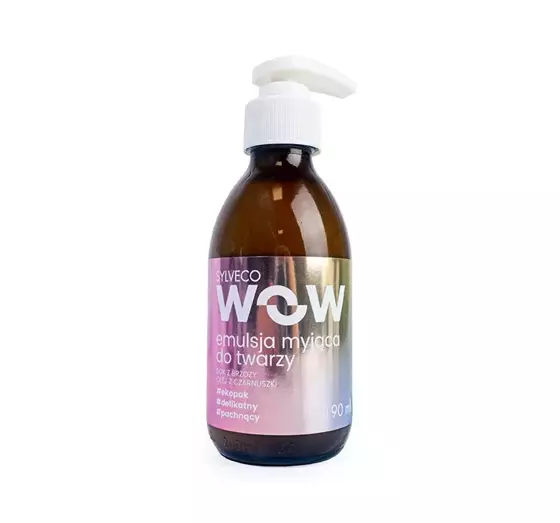 SYLVECO WOW GESICHTSWASCHLOTION JUNGER TEINT BRIKENSAFT UND SCHWARZKÜMMELÖL 190ML