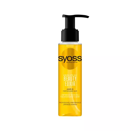 SYOSS ABSOLUTE OIL BEAUTY ELIXIR VEGANES HAARÖL FÜR GESCHÄDIGTES HAAR 100ML