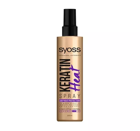 SYOSS KERATIN HEAT HITZESCHUTZ-HAARSPRAY 200ML