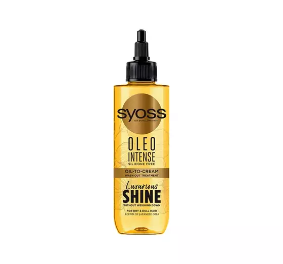 SYOSS OLEO INTENSE INTENSIVE SPÜLUNG FÜR TROCKENES UND DÜNNES HAAR 200ML