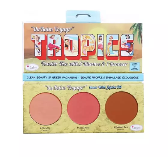 THE BALM VOYAGE MAKE-UP-PALETTE TROPICS 8,5G