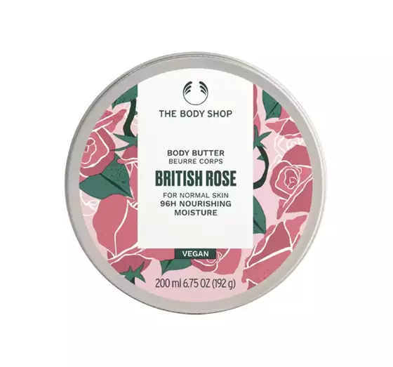 THE BODY SHOP INSTANT GLOW BODY BUTTER BRITISH ROSE KÖRPERBUTTER 200ML