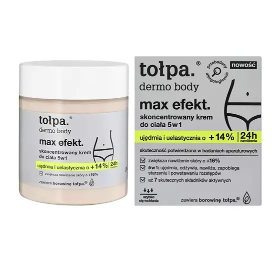 TOŁPA DERMO BODY MAX EFEKT 5IN1 KONZENTRIERTE KÖRPERCREME 250ML