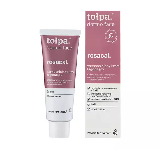 TOŁPA DERMO FACE ROSACAL LINDERNDE CREME 40ML