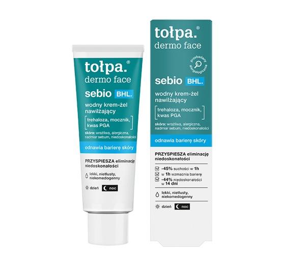 TOŁPA DERMO FACE SEBIO BHL HYDRATISIERENDES CREME-GEL 40ML