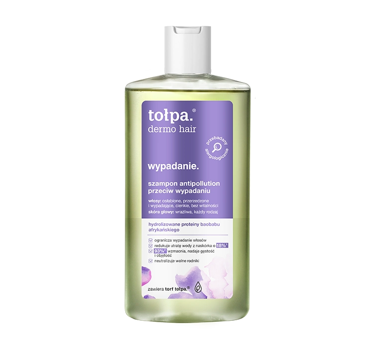 TOŁPA DERMO HAIR AUSFALL ANTI-POLLUTION-SHAMPOO 250ML