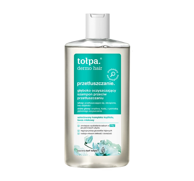 TOŁPA DERMO HAIR FETTIGKEIT TIEFENREINIGENDES ANTI-FETT-SHAMPOO 250ML