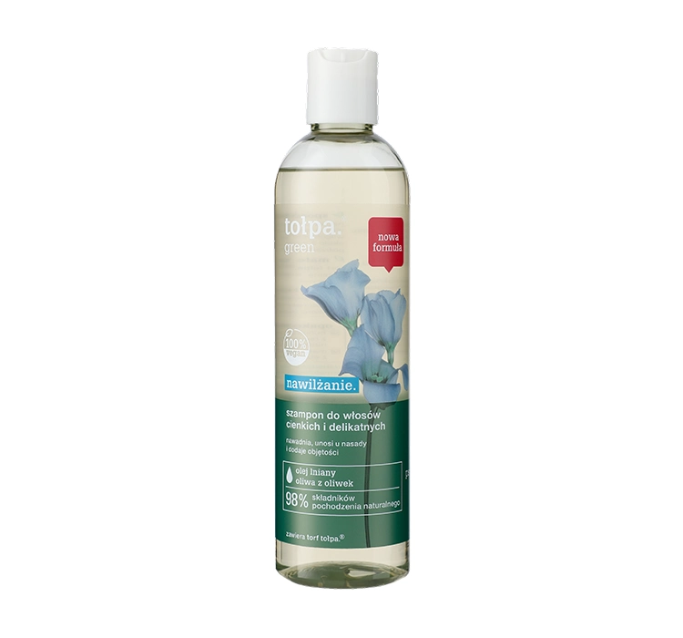 TOŁPA GREEN BEFEUCHTUNG SHAMPOO FÜR DÜNNES UND ZARTES HAAR 300ML