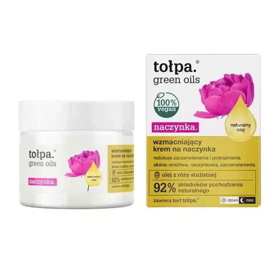 TOŁPA GREEN OILS KAPILLAREN STÄRKUNGSCREME FÜR DIE KAPILLAREN 50ML