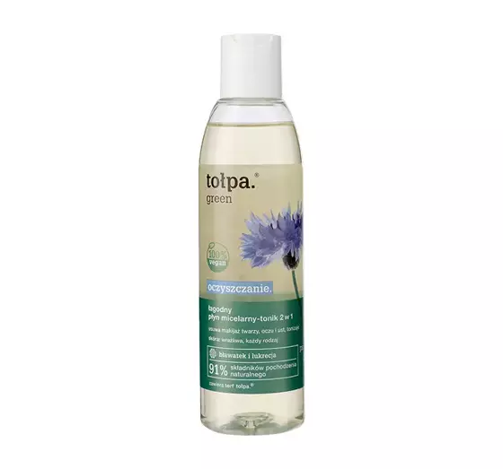 TOŁPA GREEN REINIGUNG 2IN1 MILDES MIZELLENWASSER-TONIKUM 200ML