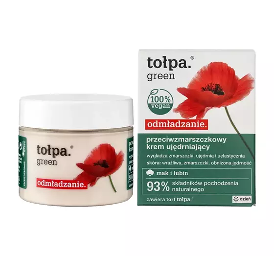 TOŁPA GREEN VERJÜNGUNG. STRAFFENDE ANTI-FALTEN-TAGESCREME 50ML