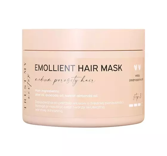 TRUST MY SISTER EMOLLIENS-MASKE FÜR HAARE MIT MITTLERER POROSITÄT 150G