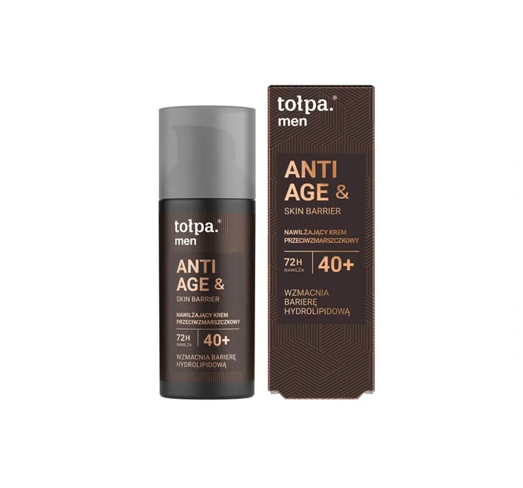 Tołpa Men Anti Age&Skin Barrier 40+ Feuchtigkeitsspendende Anti-Aging-Creme 50ml