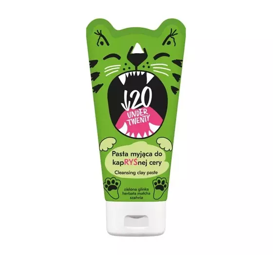 UNDER TWENTY REINIGUNGSPASTE FÜR LAUNISCHE HAUT 150ML