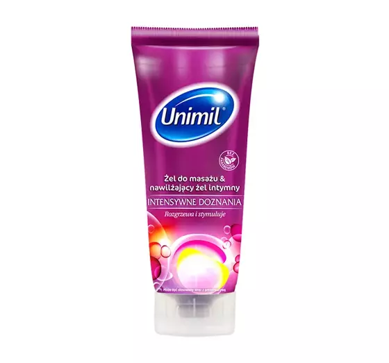 UNIMIL INTENSIVE ERLEBNISSE INTIMGEL UND FÜR MASSAGE 2IN1 200ML