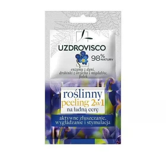 UZDROVISCO PFLANZEN-PEELING 2IN1 VEILCHEN 2X5ML