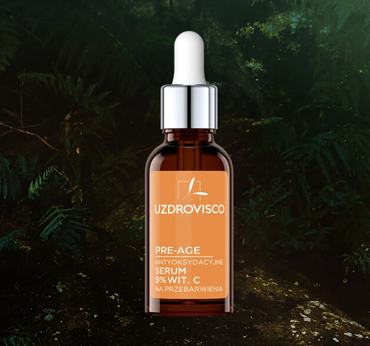 UZDROVISCO PRE-AGE ANTIOXIDATIVES SERUM MIT 9% VITAMIN C GEGEN VERFÄBUNGEN 30ML