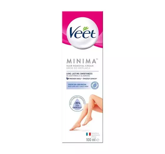 VEET MINIMA ENTHAARUNGSCREME FÜR EMPFINDLICHE HAUT 100ML