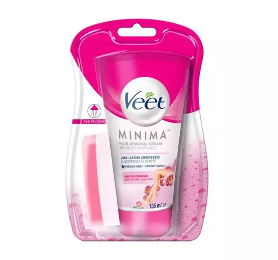 VEET MINIMA ENTHAARUNGSCREME FÜR NORMALE HAUT UNTER DIE DUSCHE 135ML