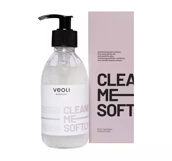 VEOLI BOTANICA CLEANING ME SOFTLY FEUCHTIGKEITSSPENDEND-LINDERNDES GEL ZUM GESICHTSWASCHEN 190ML