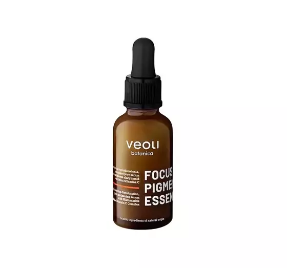 VEOLI BOTANICA FOCUS PIGMENTATION ESSENCE VERFÄRBUNGEN REDUZIERENDES UND POREN VERRINGERNDES SERUM 30ML