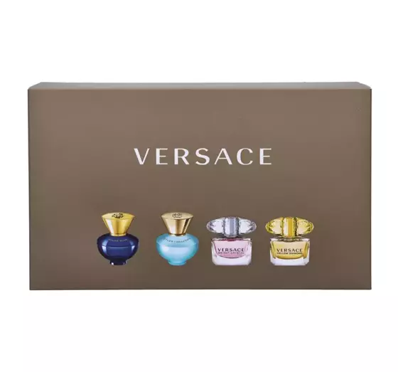 VERSACE MINIATURES COLLECTION EDT 4 X 5ML + EDP 5ML SET