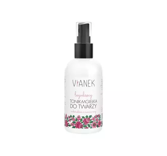 VIANEK LINDERNDES GESICHTSWASSER IM SPRAY ROSABLÜTEN 150ML