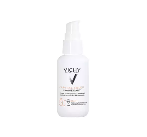 VICHY CAPITAL SOLEIL UV-AGE DAILY ANTI-PHOTOAGING-FLÜSSIGKEIT SPF50+ 40ML