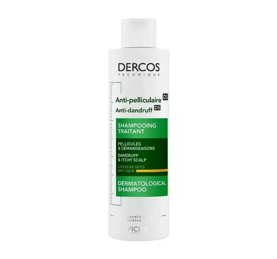 VICHY DERCOS TECHNIQUE ANTI-SCHUPPEN-SHAMPOO FÜR TROCKENES HAAR 200ML