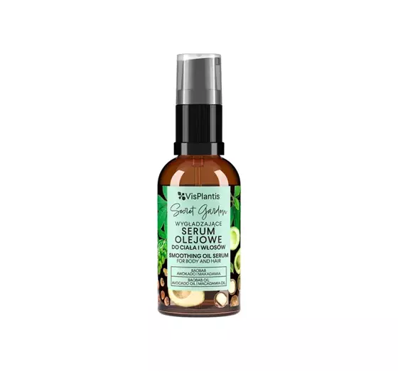 VIS PLANTIS SECRET GARDEN GLÄTTENDES ÖLSERUM FÜR KÖRPER UND HAARE 30ML