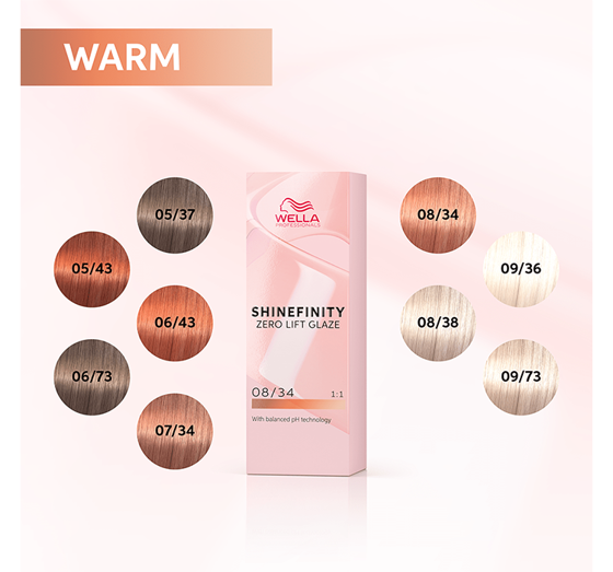 WELLA PROFESSIONALS SHINEFINITY DEMI-PERMANENTE HAARFARBE 05/43 60ML