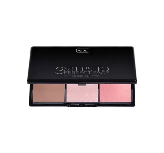 WIBO 3STEPS PALETTE GESICHTSKONTURIERUNG LIGHT HELL