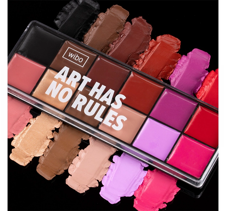 WIBO ART HAS NO RULES PALETTE FÜR GESICHTS- UND KÖRPER-MAKE-UP 28G