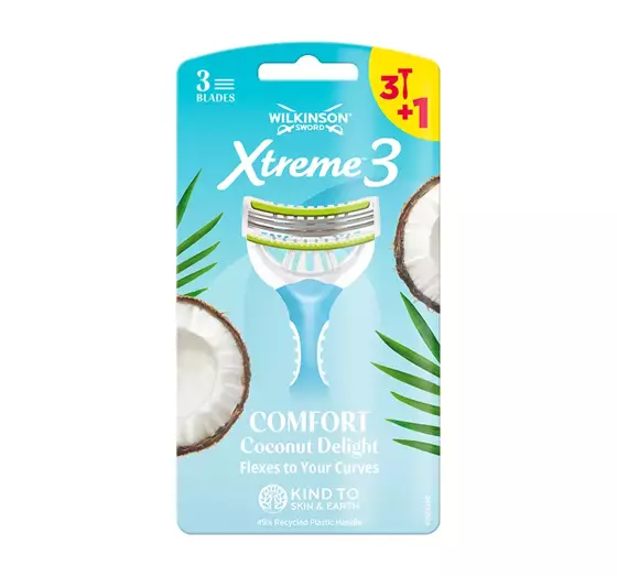 WILKINSON SWORD XTREME3 COMFORT COCONUT DELIGHT EINWEGRASIERER FÜR FRAUEN 4 STÜCK