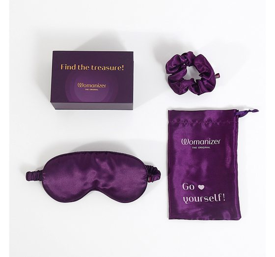 Womanizer Find The Treasure Set Schlafmaske + Scrunchie + Beutel